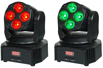 FUSION40 LED Moving Head Set Complete  