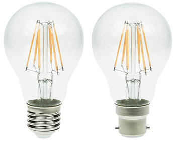 Dimmable 7W LED Filament GLS Lamp 2700 