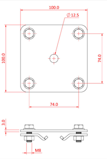 Doughty Studio Rail 60 Flat Ceiling Br 