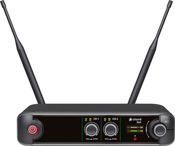 Dual UHF Wireless Handheld Microphone Sy 