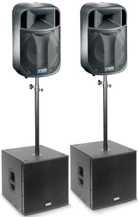 FBT J Series J12A  and Subline 115SA 