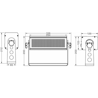 Magicflash LED Strobe and Stage Blinder% 