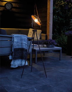 Solar Industrial LED Garden Studio Tripo 