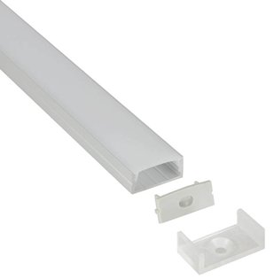 Aluminium LED Tape Profile - Wide Crow 