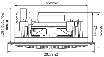 Ceiling Speakers 100V Line in Choice o 