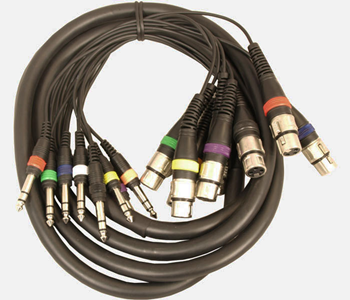 Cobra XLR (F) To Stereo Jack X 8 