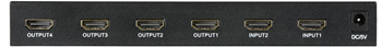 4K HDMI Switch/Splitter 2 Inputs & 4 