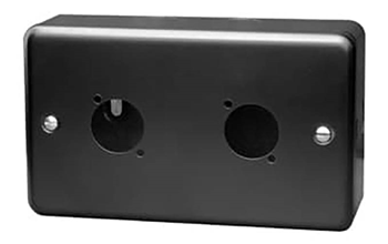 Double Gang Plate and Box for D Seri 