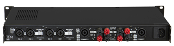 JB System AMP1504 4 Channel Amplifier 