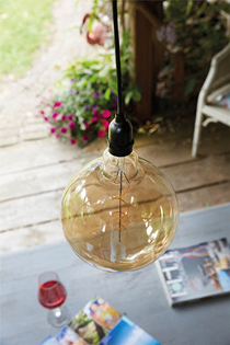 Battery Powered Pendulum Hanging Light w 