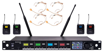 UHF Beltpack Wireless Microphone System  