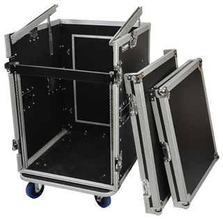 Cobra Rack Case With 10U Top And 12U 