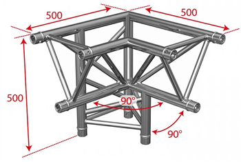 Contestage Trio290 50mm Truss 3 Way Co 
