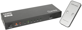 4K HDMI Switch/Splitter 2 Inputs & 4 