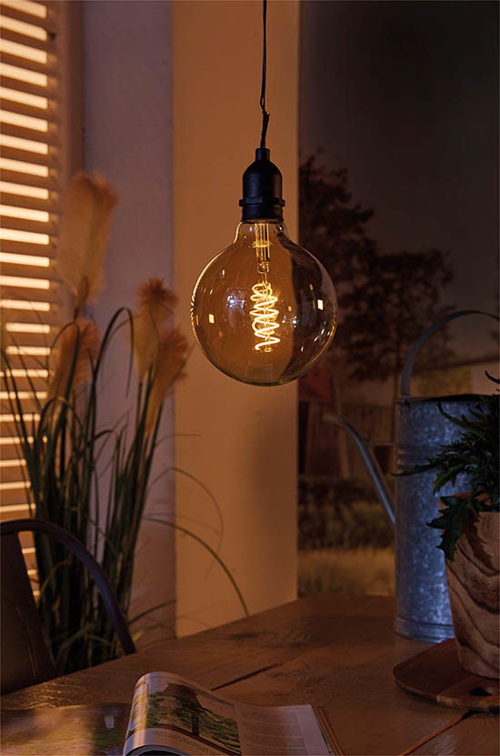 Battery Powered Hanging Light with On/Off Switch Timer Decorative Lights