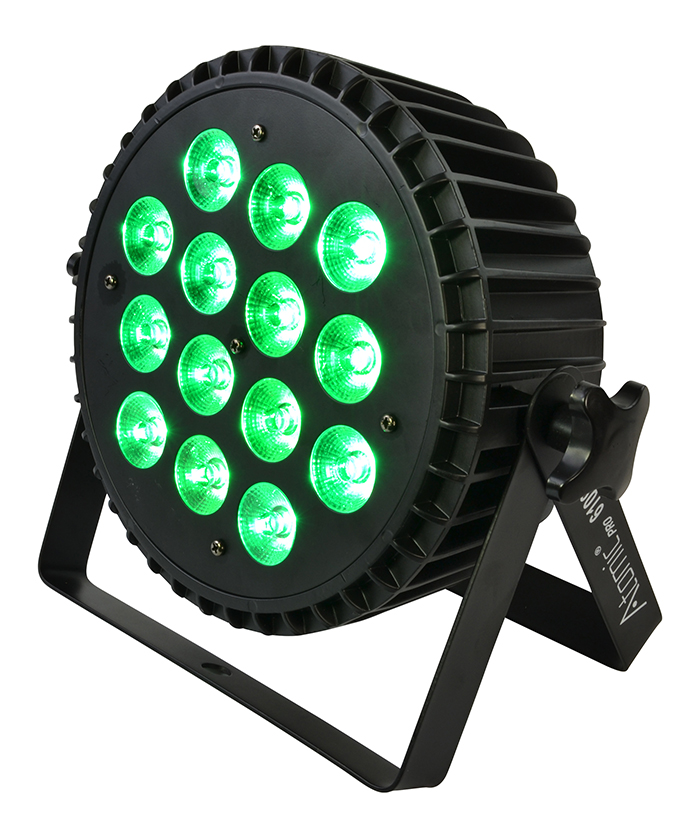 Stage Lighting Package with 8 RGBWA UV LED Par Cans Wind Up Stands DMX