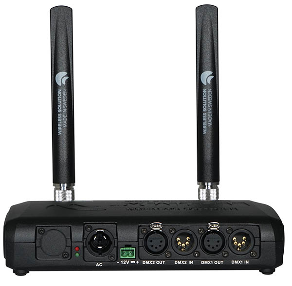 WDMX BlackBox F2 G6 Transceiver Wireless DMX Transmitters and Receivers