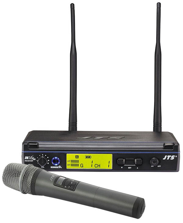 JTS Single Channel Handheld Wireless Microphone Radio Mics