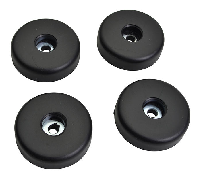 Rubber Foot With Steel Washer and Screws 4 Pack Feet