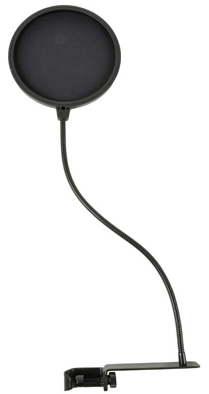 POP Microphone Screen Double Mesh Extended Clamp Microphone Accessories