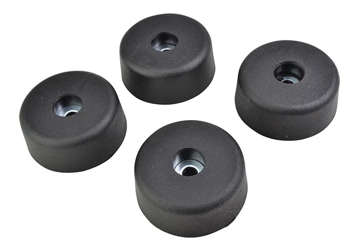 Rubber Foot With Screws 4 Pack Feet