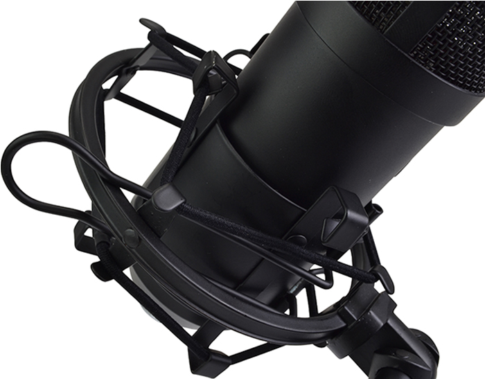 Microphone de studio avec support