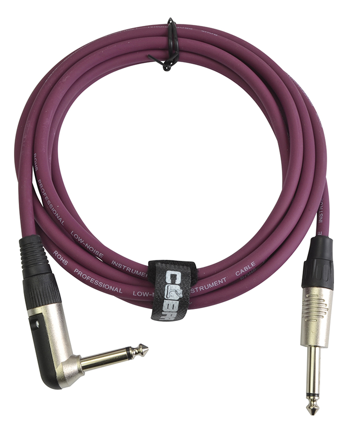 CABLE DE GUITARRA PLUG-PLUG ANGULO 3M AV10220 - Fotosol