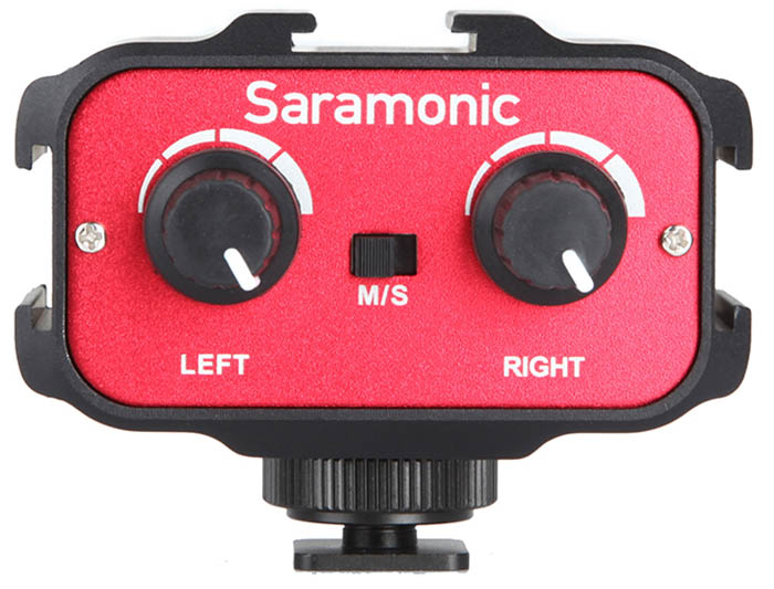 2 Channel Mixer for DSLR Cameras Camcorders Phone and Camera Mixers