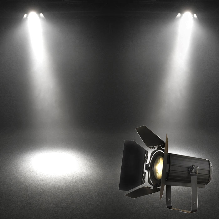 LED Theatre Spot 100 Watt Warm White Fresnel Stage Spots
