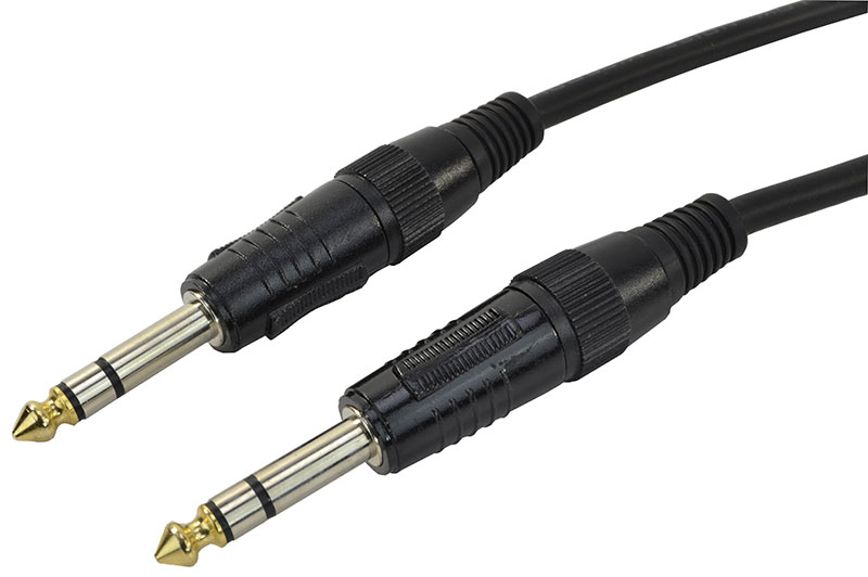 Cobra 1/4 Jack To 1/4 Jack Balanced Lead 05m 1m and 3m Audio Leads