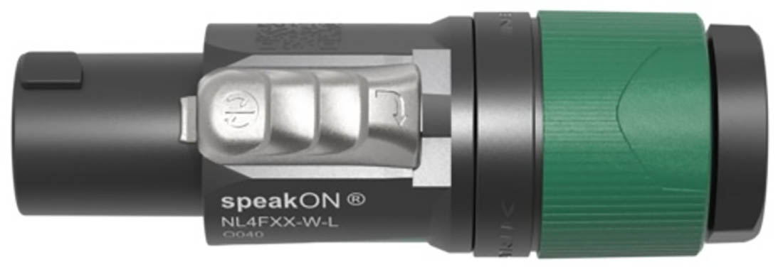thumbnail image 2 of 2x Neutrik NL4FXX-W-L 4-Pole SPEAKON Cable Mount Speaker Connectors – Original 2 of 6