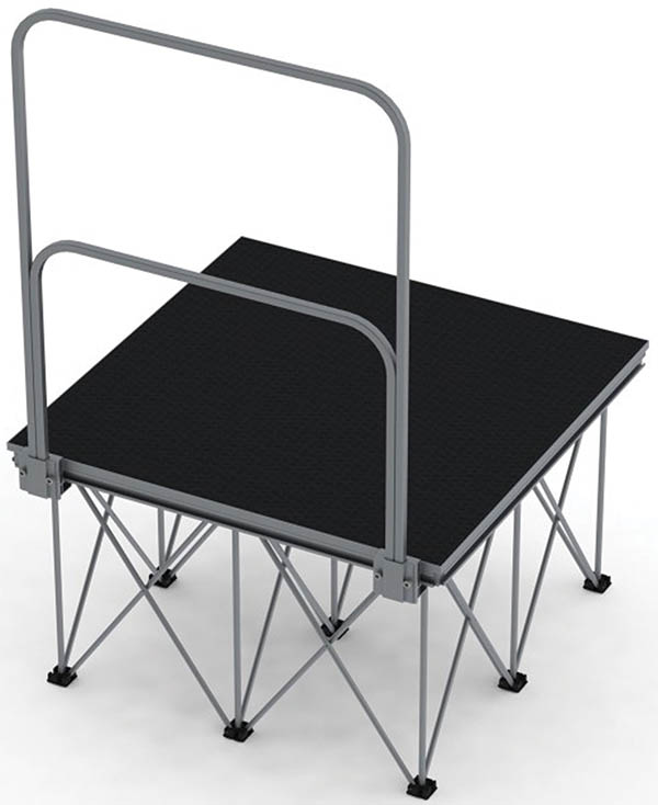 Folding Stage Handrail Fold Up Staging