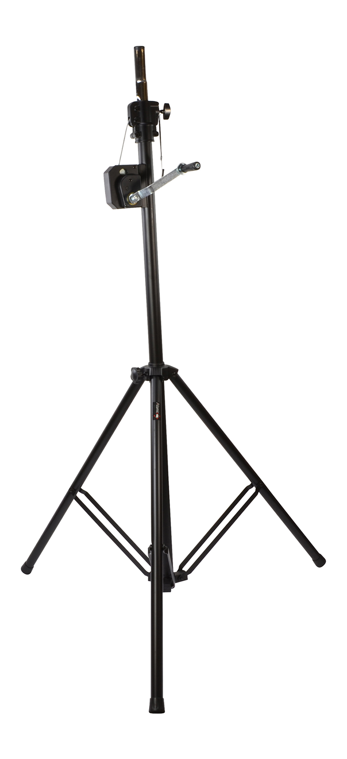 Stage Lighting Package with 8 RGBWA UV LED Par Cans Wind Up Stands DMX
