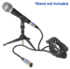 Vocal Microphone Dynamic , Metal Body With Switch - Supplied With Cable