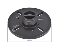 Compression Horn Driver Adaptor Converts Non-Threaded Drivers to Threaded 1 3/4