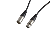 Mic Lead XLR Male to XLR Female Suits Balanced Mics - Choice of Cable Length