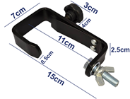 Black 50mm G Clamp - Pack 20