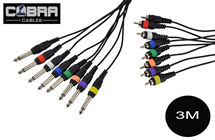 8 Way Cable Loom ¼