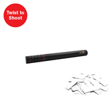 Handheld Confetti Cannon 50cm - White  