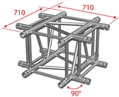 Contestage Quatro290 50mm Truss 4 Way  