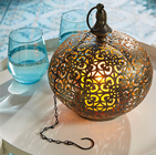 Oriental Style Hanging Garden Lantern wi 