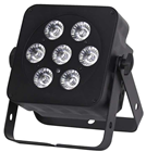 Slimline RGBA LED Parcan 7x 5 Watt 