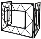 Foldable Truss DJ Booth in Black with% 