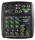 4 Channel Mixer with Bluetooth, USB  