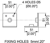 INTERNAL CORNER BRACKET (M10) 