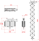 Lightweight Pantograph 3 Spring - Choice 