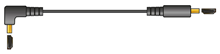 4K Flat HDMI Leads with Right Angled%A 