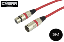 XLR to XLR Lead 3pin Male to Female% 