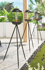 Solar LED Tripod Style Garden Light 