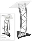 Truss Lectern with Acrylic Top and Fro 